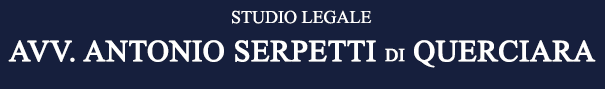 Studio Legale Avv. Antonio Serpetti di Querciara